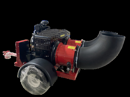 OEM Golf Course Twin Turbines Blowers, Blowers lá cỏ,3600r Min 4 stroke lái xe xăng