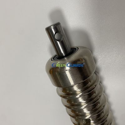 Bánh xe lăn bộ phận máy cắt cỏ - Thép có rãnh, sửa chữa được GAMT2977 Phù hợp với Máy cắt cỏ chuyên nghiệp và Máy cắt cỏ Turf John Deere