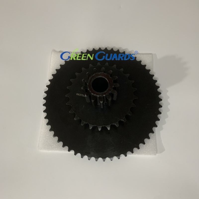 OEM tiêu chuẩn Pinion Double Sprocket G663703 Thiết bị cỏ Phân thay cho máy Turfco