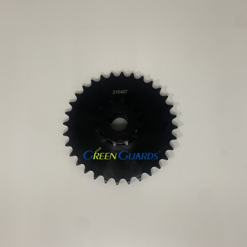 Lawn Equipment Parts Double Sprocket 32 teeth & 12 teeth G210407 Fits Millcreek 3100/3200 Turf Tiger Spreaders